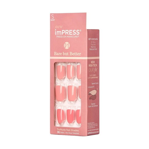 imPRESS Bare But Better Press-On Manicure – New Boo - Picture 4 of 6